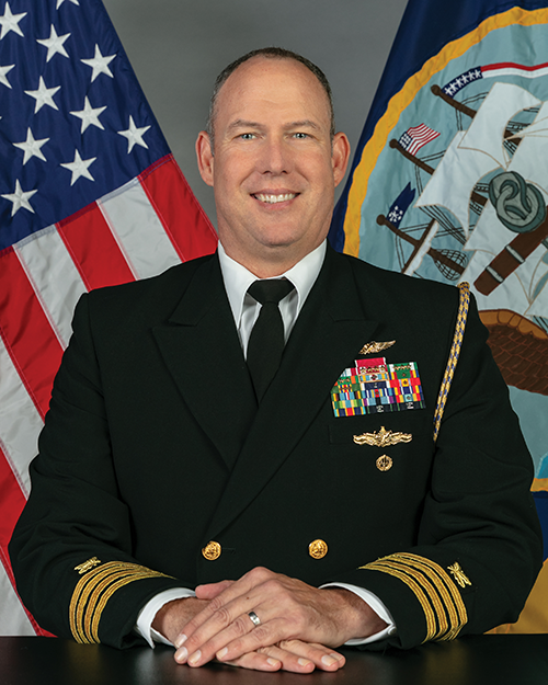Photo of Captain James H. Strauss - Chief of Staff, Naval Supply Systems Command